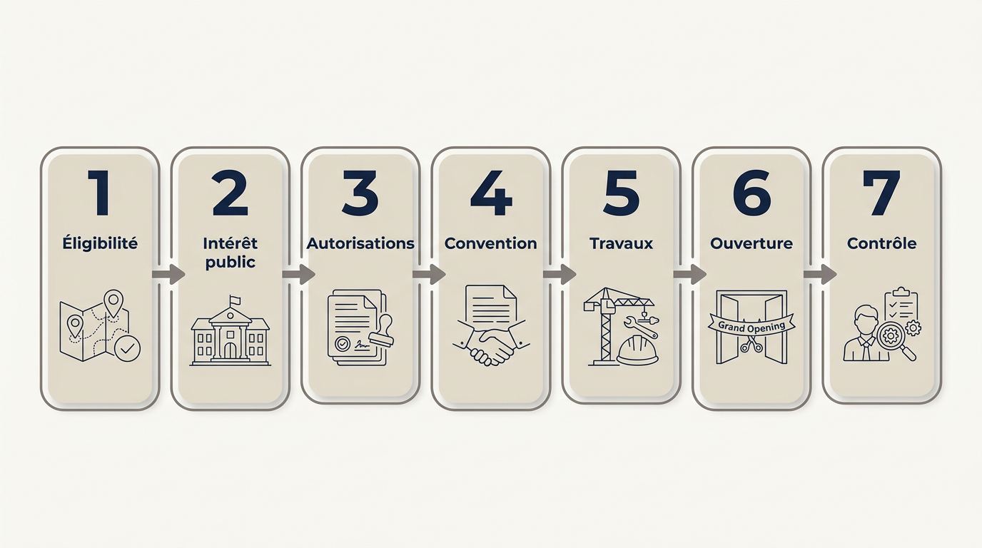 Comment ouvre un nouveau casino terrestre